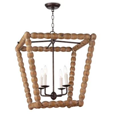 Coastal Luxe 4-Light Chandelier | Wayfair North America