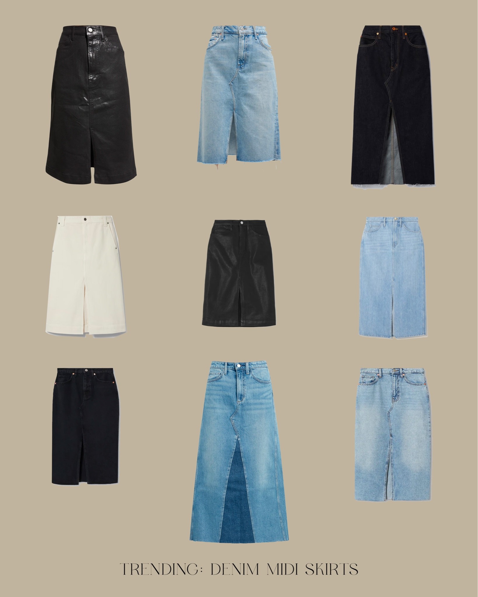Trend Alert: Denim Skirts 

#LTKsalealert #LTKstyletip #LTKworkwear