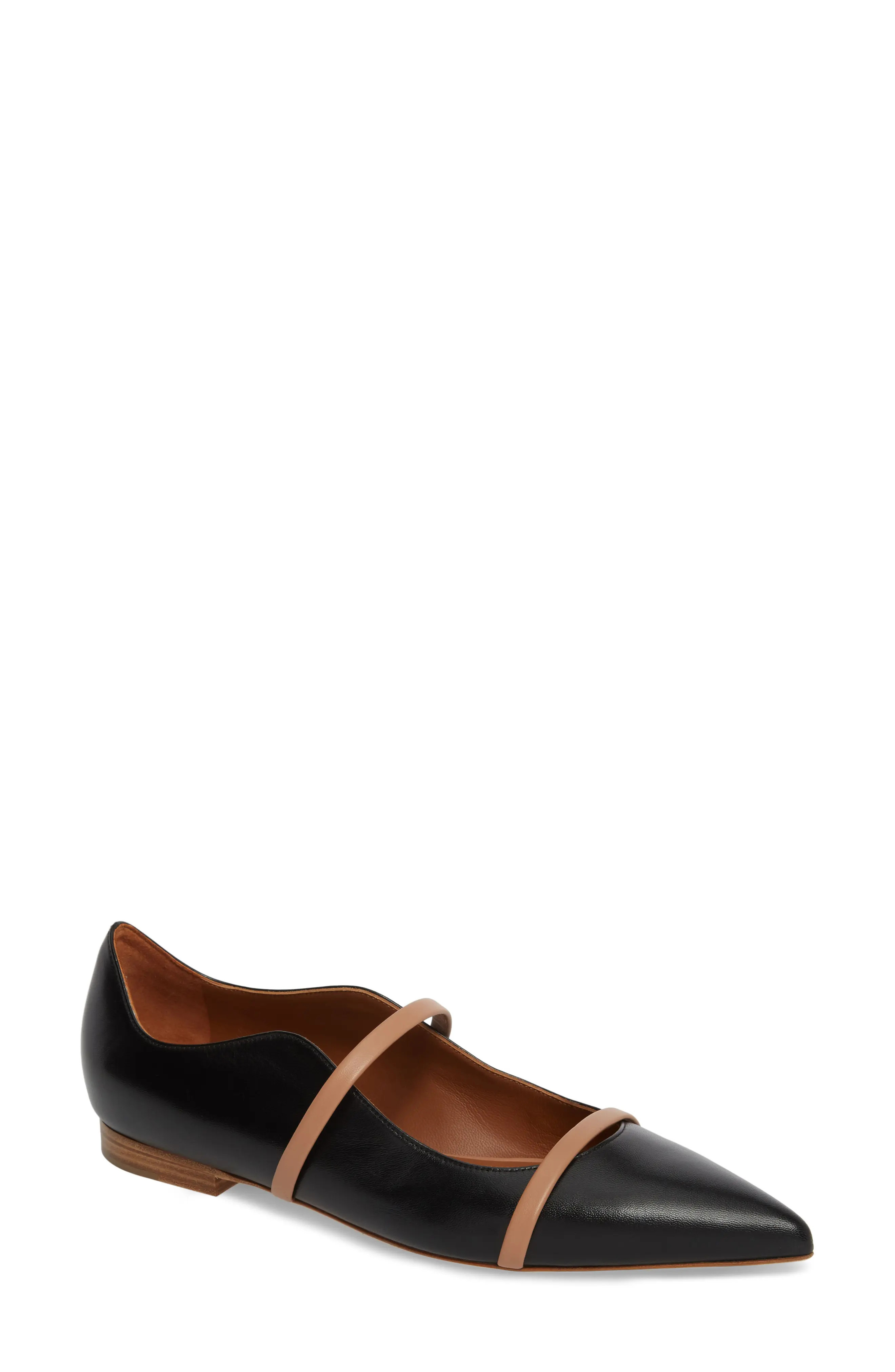 Malone Souliers Pointy Toe Flat (Women) | Nordstrom