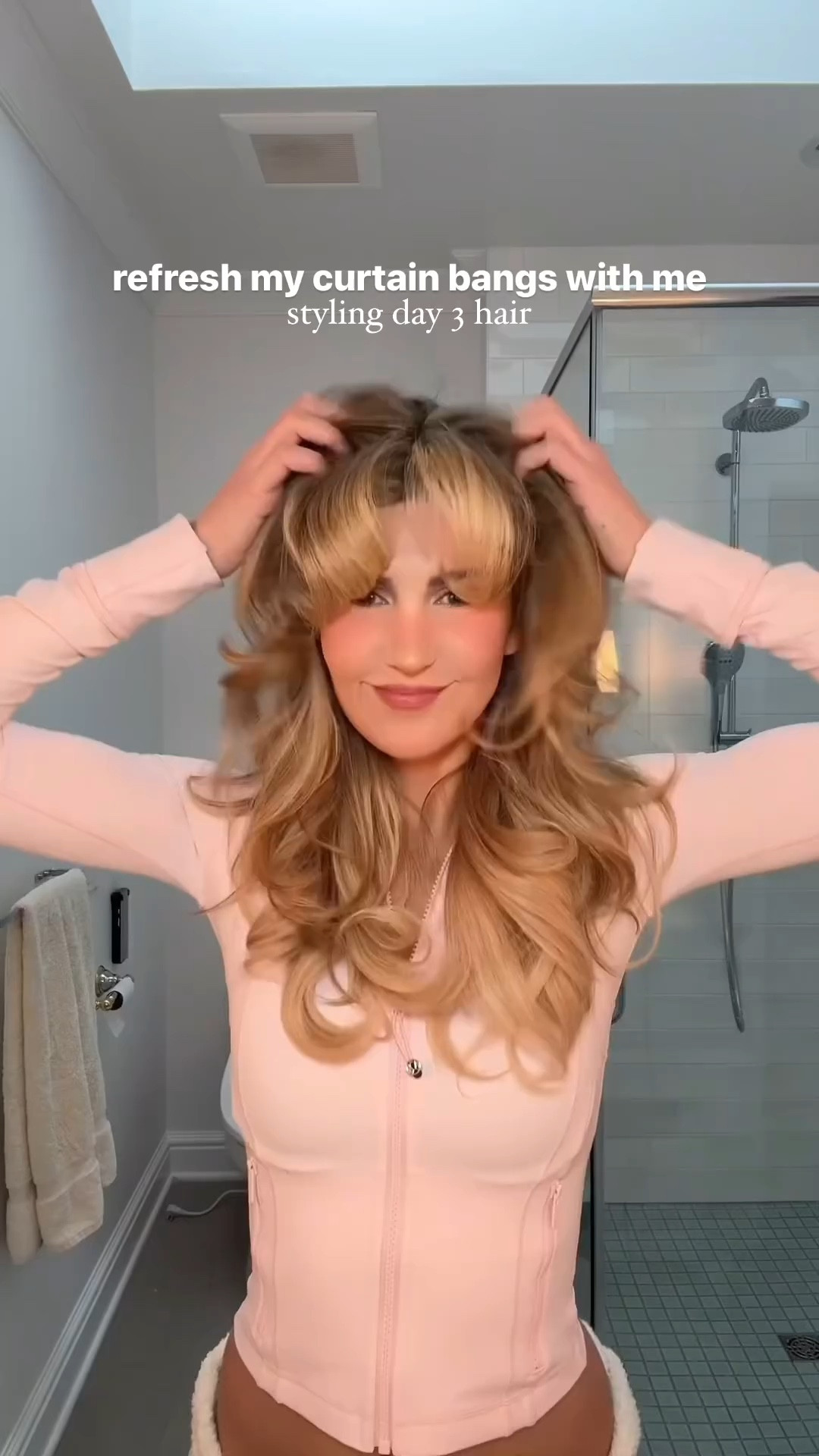 the bangs are banging 🪮💁🏼‍♀️💕 only product needed is @uberliss bond healing leave in spray

#LTKstyletip #LTKbeauty #LTKfindsunder50