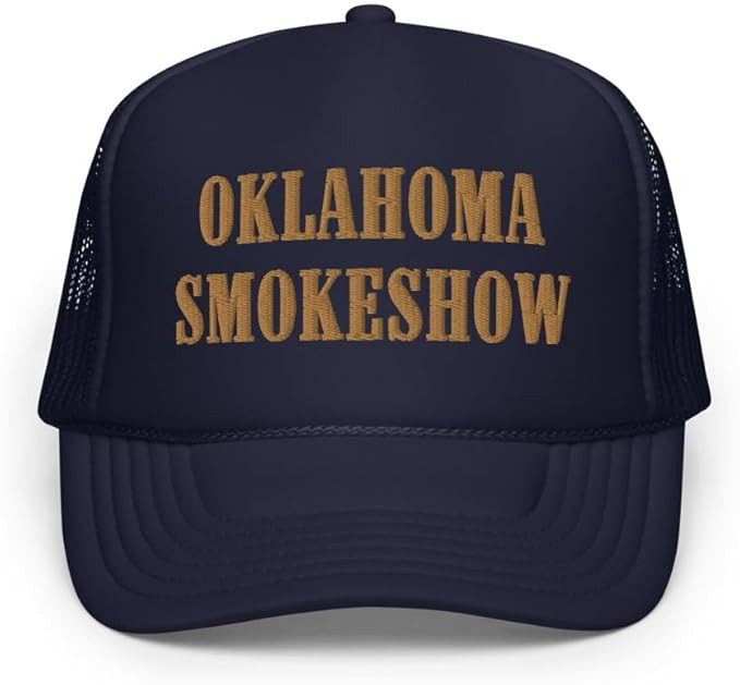 Oklahoma Smokeshow Hat (Embroidered Foam Trucker Hat) | Amazon (US)