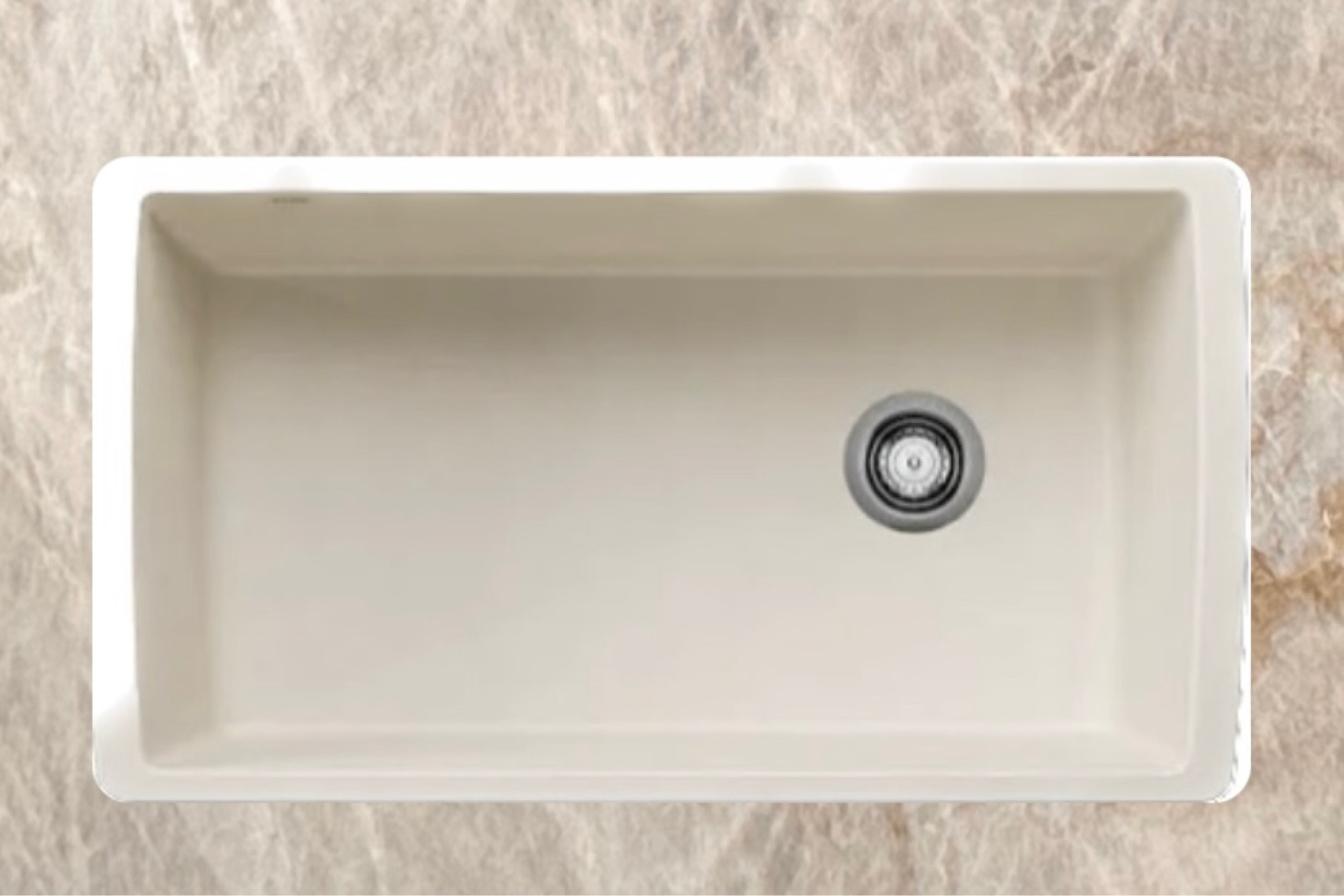 Off white Blanco 33 1/2 inch Blanco sink #organicmodern 

#LTKhome