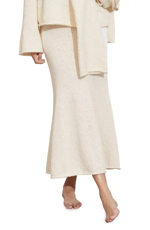 & Other Stories Texture Maxi Sweater Skirt in White Dusty Light at Nordstrom, Size Large | Nordstrom