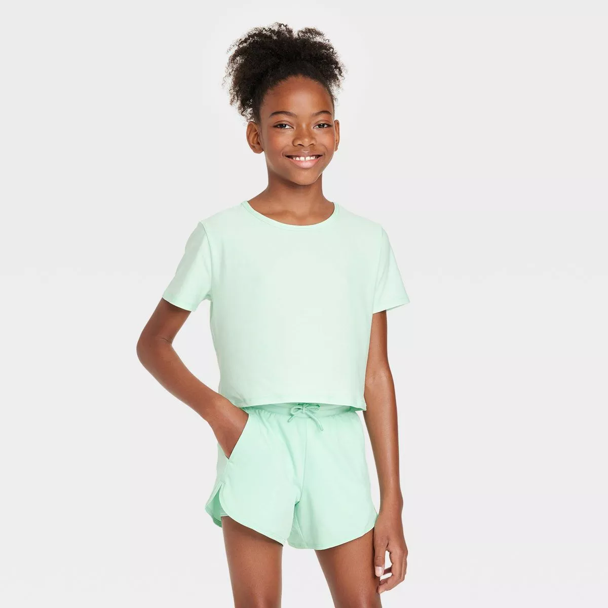 Girls' Double Layered Run Shorts - … curated on LTK
