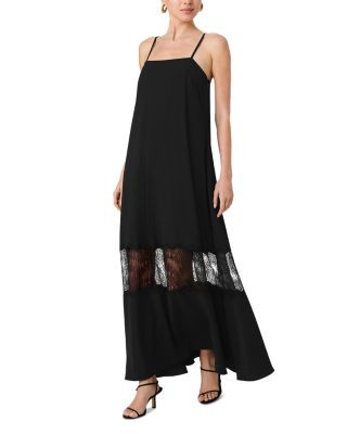 French Connection Quinn Crepe Lace Maxi Dress | Bloomingdale's (US)