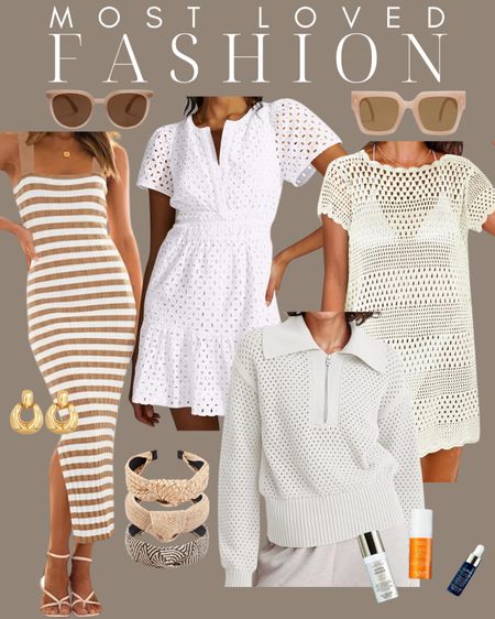 Amazon most loved fashion finds from the week! This stripped knit dress is perfect for summer. It’s on sale now ✨

Stripe dress, knit dress, summer dress, a line dress, beach dress, headband, gold earrings, jewelry, sunnier, sunglasses, skincare, Sunday Riley, self care, vitamin c serum, retinol, swim coverup, half zip sweater , crocheted sweater, ootd, Womens fashion, fashion, fashion finds, outfit, outfit inspiration, clothing, budget friendly fashion, summer fashion, wardrobe, fashion accessories, Amazon, Amazon fashion, Amazon must haves, Amazon finds, amazon favorites, Amazon essentials #amazon #amazonfashion

#LTKSwim #LTKMidsize #LTKStyleTip