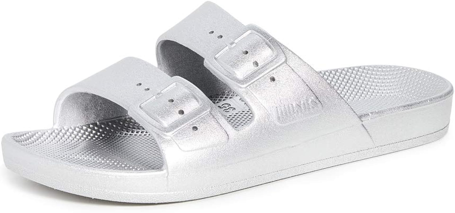 Freedom Moses Women's Moses Two Band Slides | Amazon (US)
