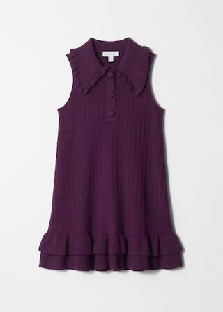Knitted Frill Mini Dress | & Other Stories - US