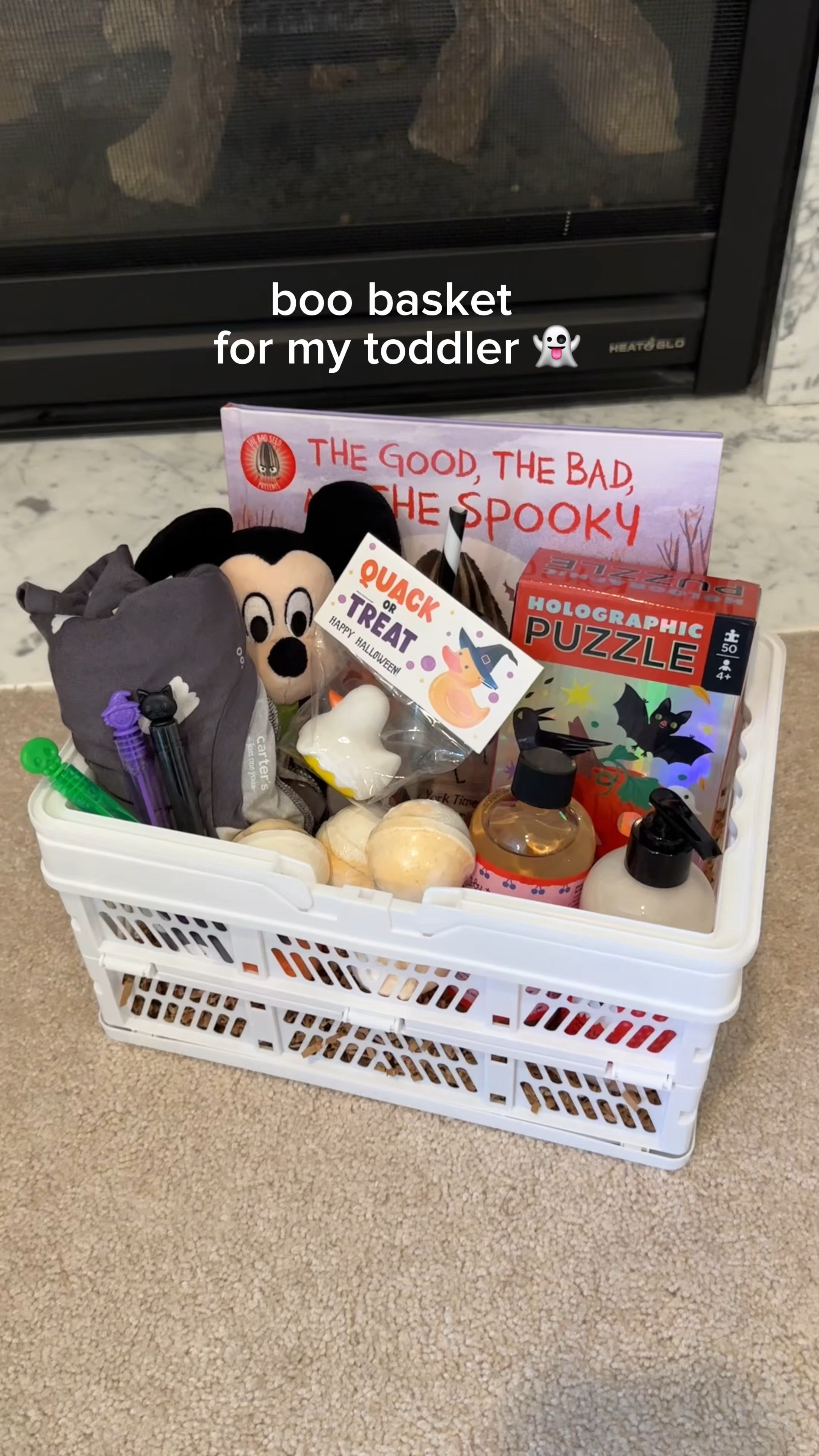 Being the mom I always wanted to be and surprising my kids with “boo baskets” each year has been so fun, I love these little traditions we have started 👻

PS this new Halloween collection from Tubby Todd smells SO good 🍒🖤
#boobasket #boobasketideas #boobasketseason #tubbytodd #halloween2025 #LTKmom #extramom #makingchildhoodspecial #toddlerhalloween #toddlerhalloweenbasket