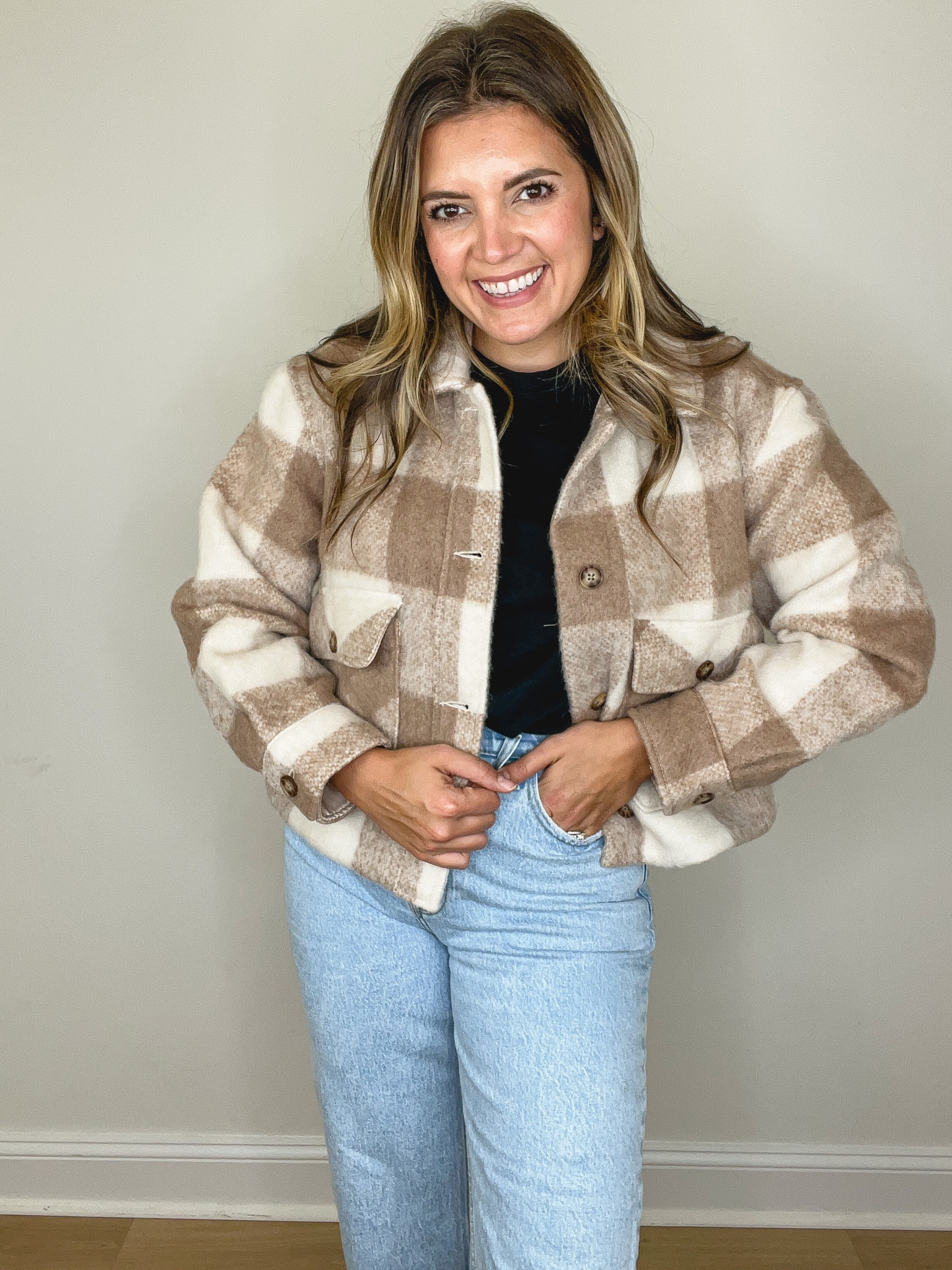 Abercrombie finds! 20% off 3+ items, 15% off 2. @abercrombie try on: cropped shirt jacket shacket (medium but would prefer small— size down). High rise relaxed leg jeans (tts- 29)

#LTKsalealert #LTKunder100 #LTKunder50