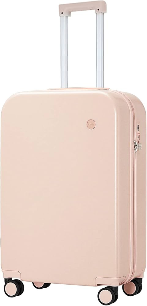Carry on Luggage, Mixi Suitcase Spinner Wheels Luggage Hardshell Lightweight Rolling Suitcases PC... | Amazon (US)