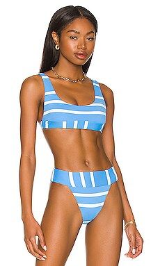 Maaji Donna Bikini Top in Sail Stripe from Revolve.com | Revolve Clothing (Global)
