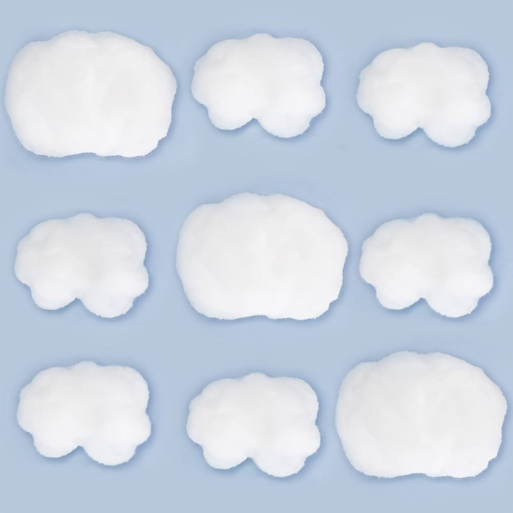 Artificial Cloud Props Imitation 3D Cloud Hanging Decorations Cloud Shape Room DIY Decorative Han... | Amazon (US)