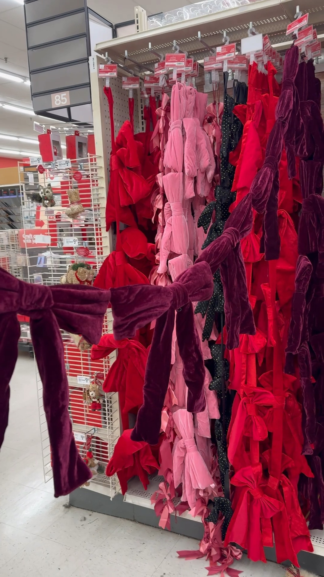 This burgundy velvet bow garland is probably my favorite Christmas decor find this year so far!! It is on sale for under $17!! A amazing designer inspired look for way less!! It can be styled on a fireplace mantle or on a console table / sideboard 🙌🏽

#LTKHoliday #LTKSeasonal #LTKGiftGuide