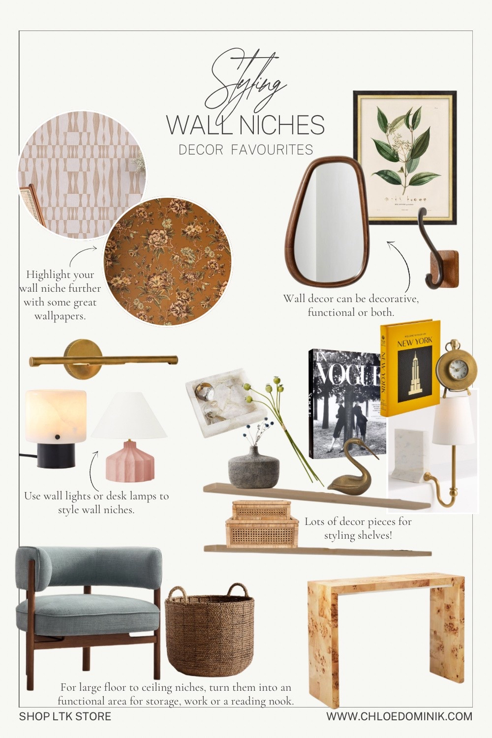 Styling Wall Niches: Decor Favourites

#LTKhome