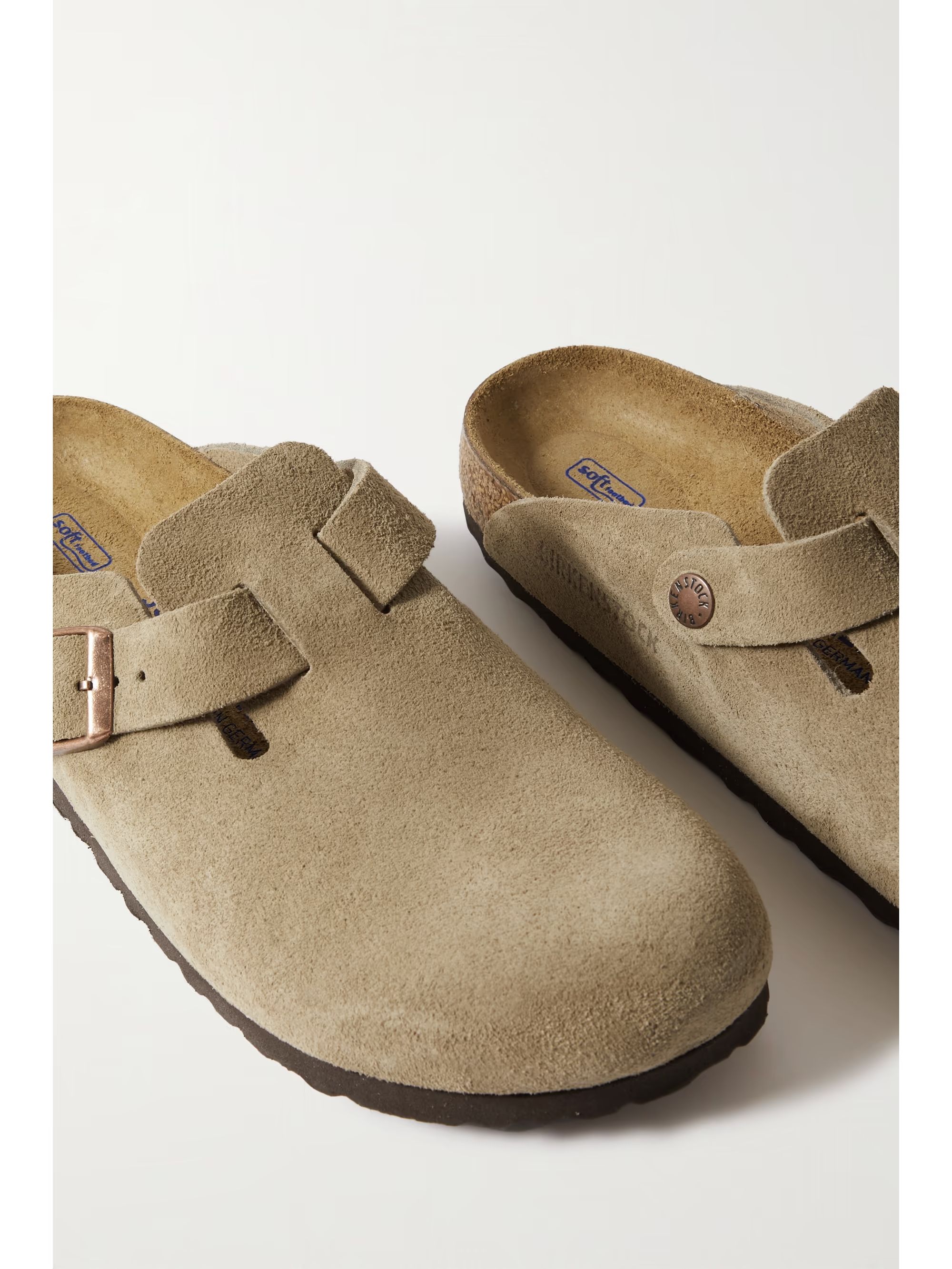 Boston suede clogs | NET-A-PORTER (UK & EU)