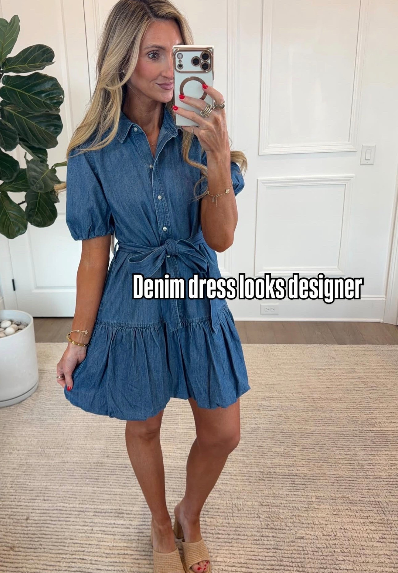 Denim dress that seriously looks like it could be from Jcrew or Tuckernuck!!

#LTKgrwm #LTKmomlife #LTKootd