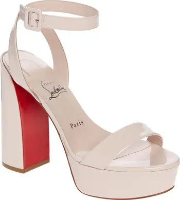 Christian Louboutin Movida Sabina Ankle Strap Platform Sandal (Women) | Nordstrom | Nordstrom