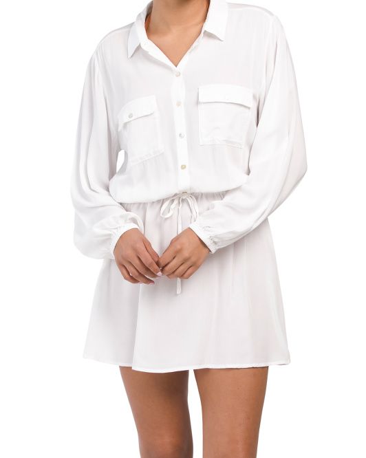 Amelia Mini Shirt Dress | TJ Maxx