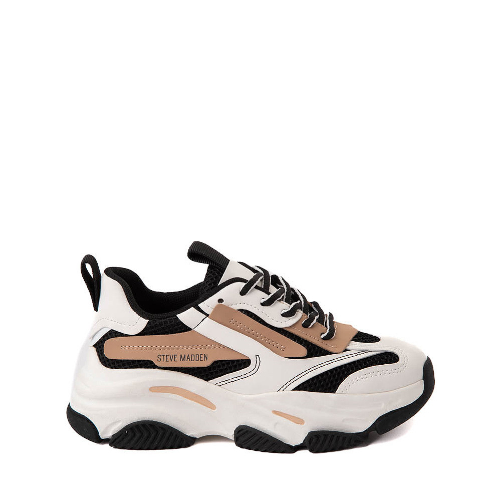 Steve Madden JPossession Athletic Shoe - Little Kid / Big Kid - White / Black / Tan | Journeys