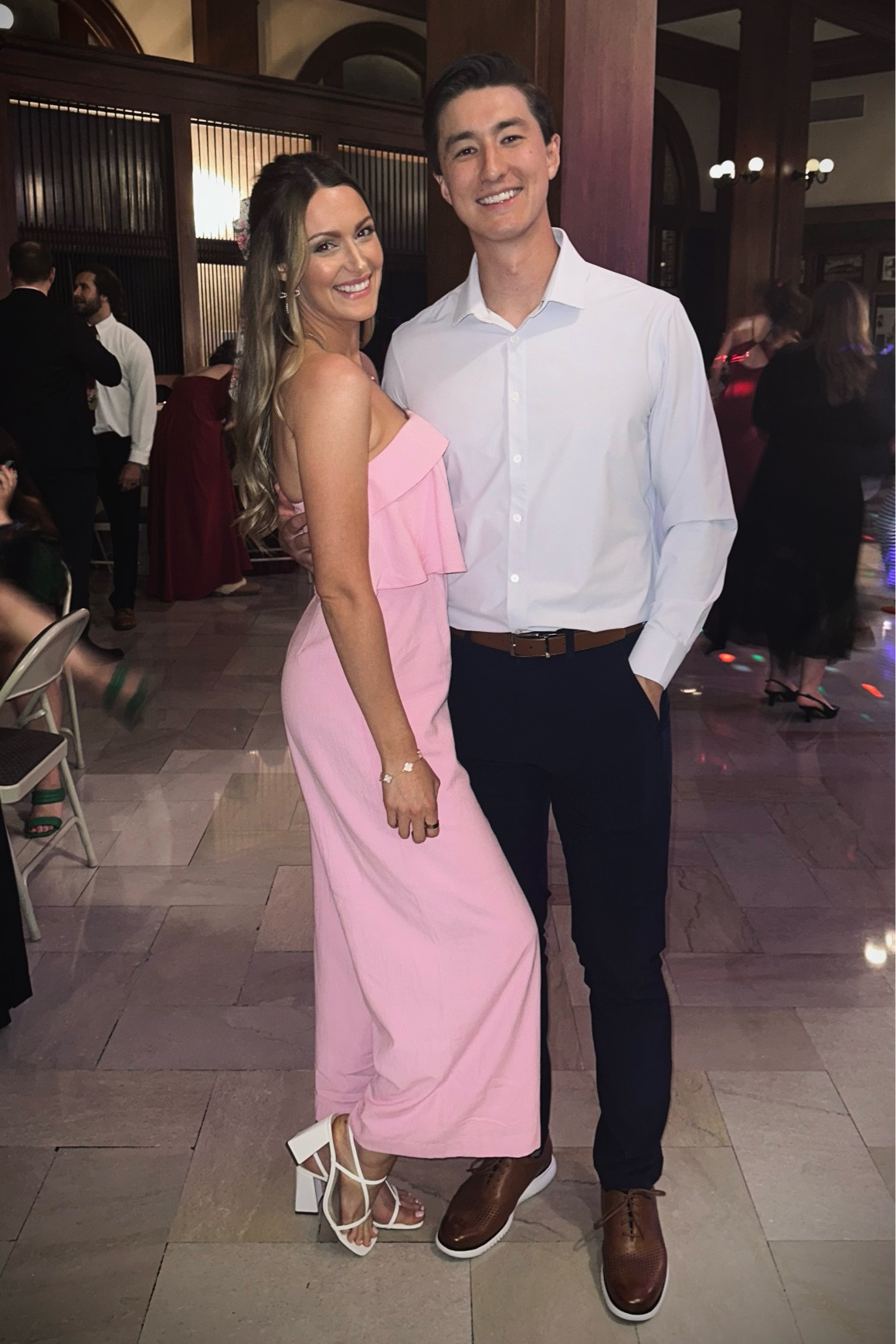 wedding guest outfit. Petal & Pup jumpsuit wearing size small. men’s Mizzen & Main. 

#LTKstyletip #LTKfindsunder100 #LTKwedding