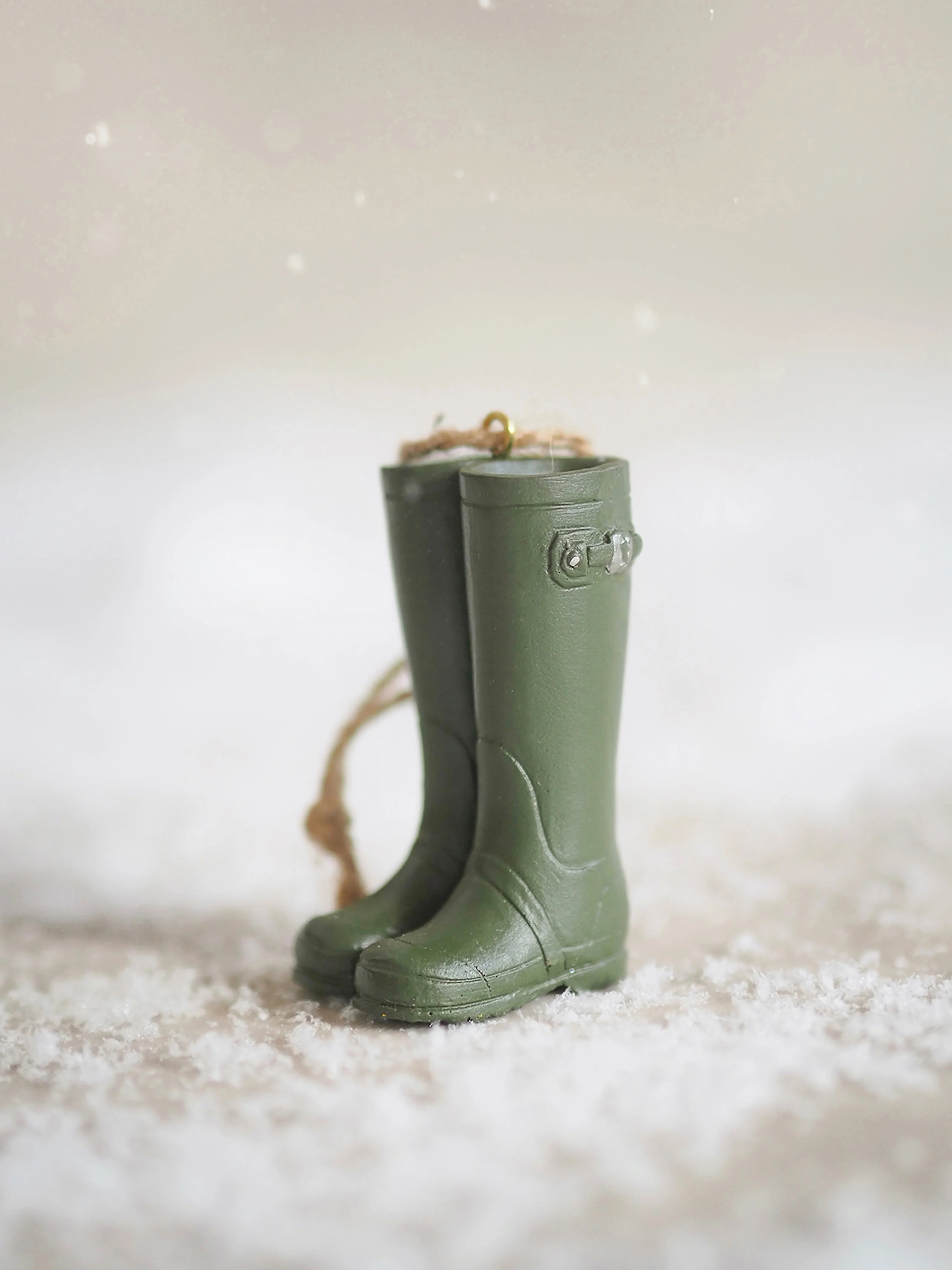 Green Garden Boots Ornament | The Cross Decor & Design