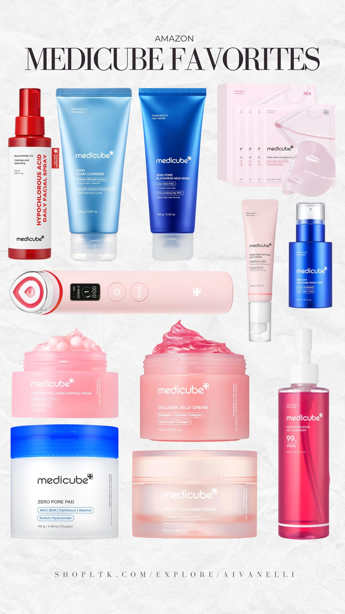 Amazon medicube favorites

glass skin routine essentials
hydrating essence toner routine
k beauty skincare regimen
double cleansing method routine
snail mucin repair skincare
gentle foaming face cleanser
korean sheet mask routine
dewy glowing skin products
lightweight gel moisturizer routine
spf sunscreen korean skincare

#LTKSeasonal #LTKBeauty #LTKselfcare