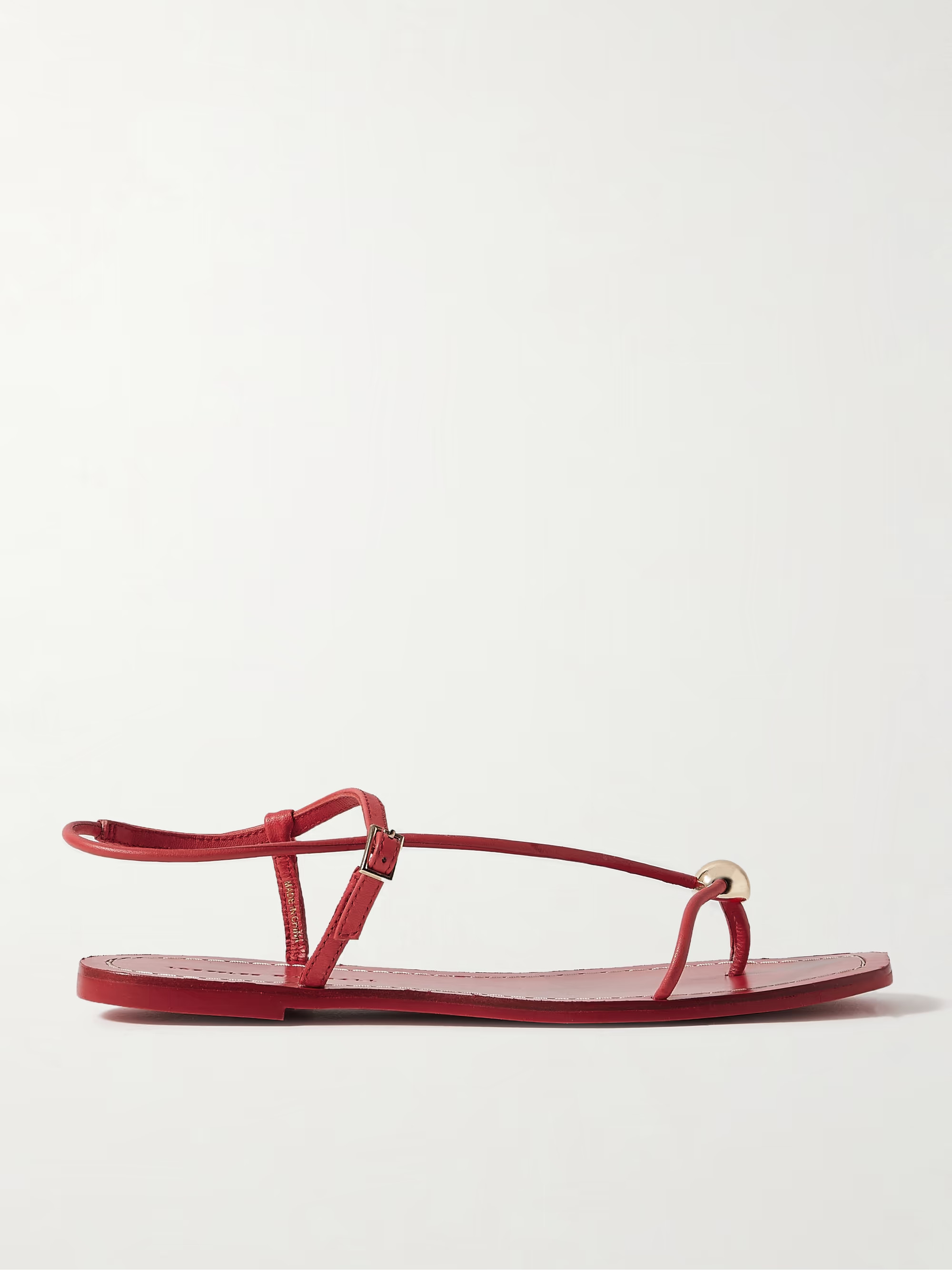 Lara embellished leather sandals | NET-A-PORTER (UK & EU)