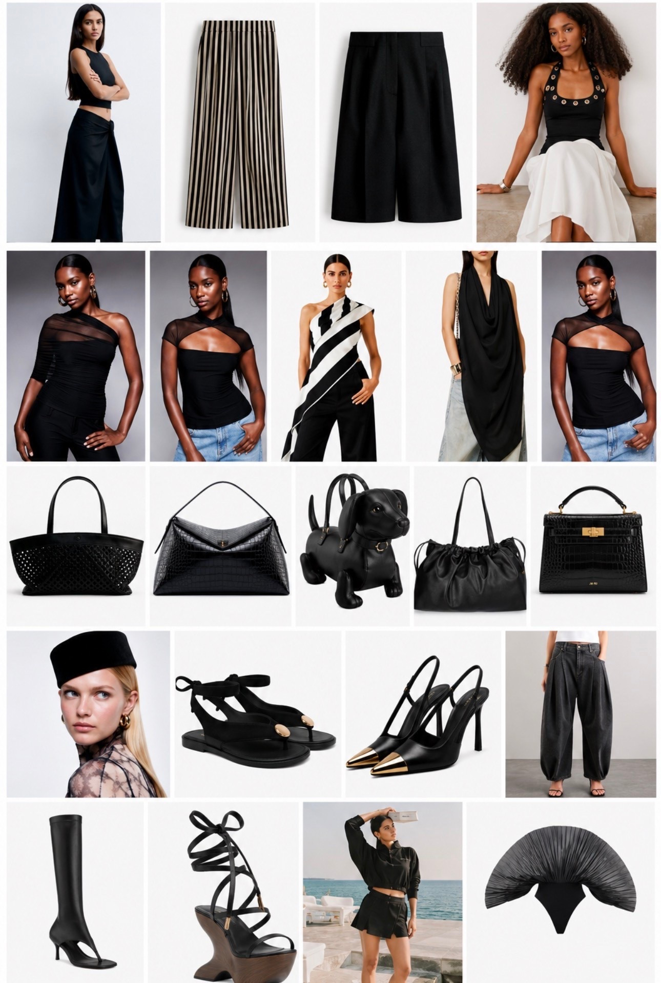 If your wardrobe had a favorite color, it would be black. 🖤

Saving this edit for the girls who love expensive-looking style, dramatic silhouettes, and pieces that make the outfit speak for itself.

Which item are you stealing from this collage first?

#LTKgrwm #LTKootd #LTKMidsize