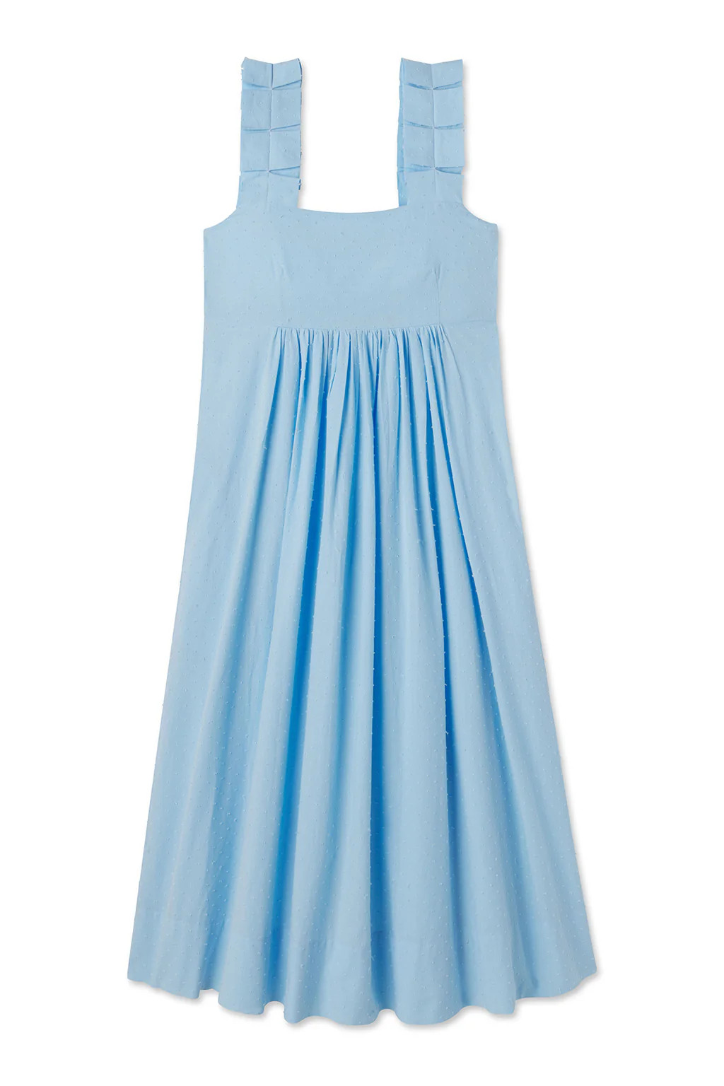 Lolly Dress in Morning Blue | Lake Pajamas