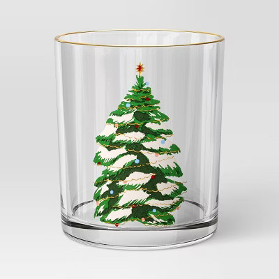13.8 fl oz Tree Glass Tumbler - Threshold™ | Target