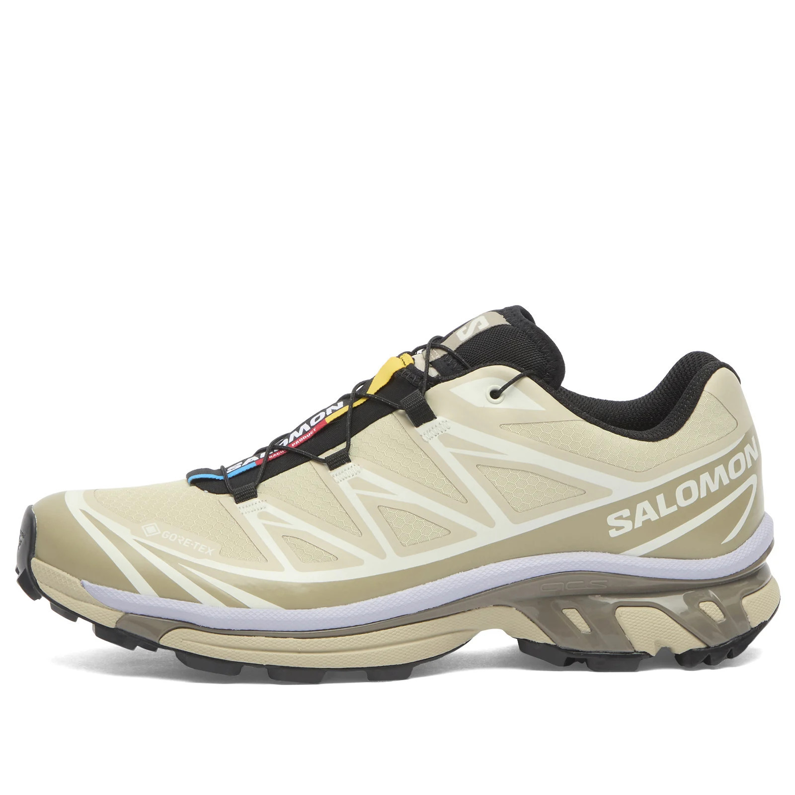 Salomon Women's XT-6 GTX Sneaker in Eucalyptus/Silver Sage/Cosmic Sky, Size UK 6.5 | END. Clothing