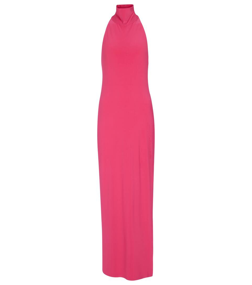 Halterneck stretch-jersey maxi dress | Mytheresa (US/CA)