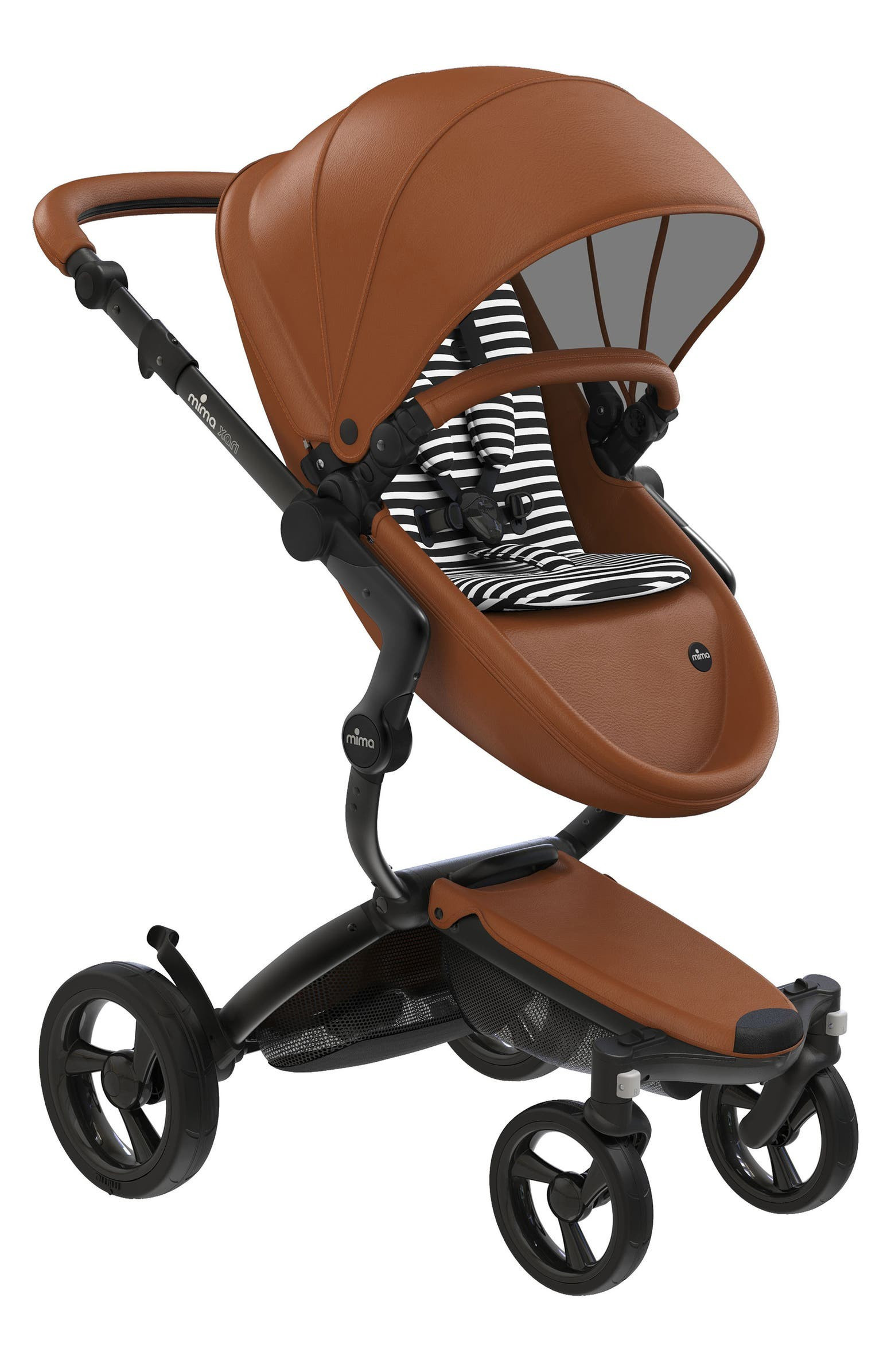 Xari 2020 Black Chassis Stroller with Reversible Reclining Seat & Carrycot | Nordstrom
