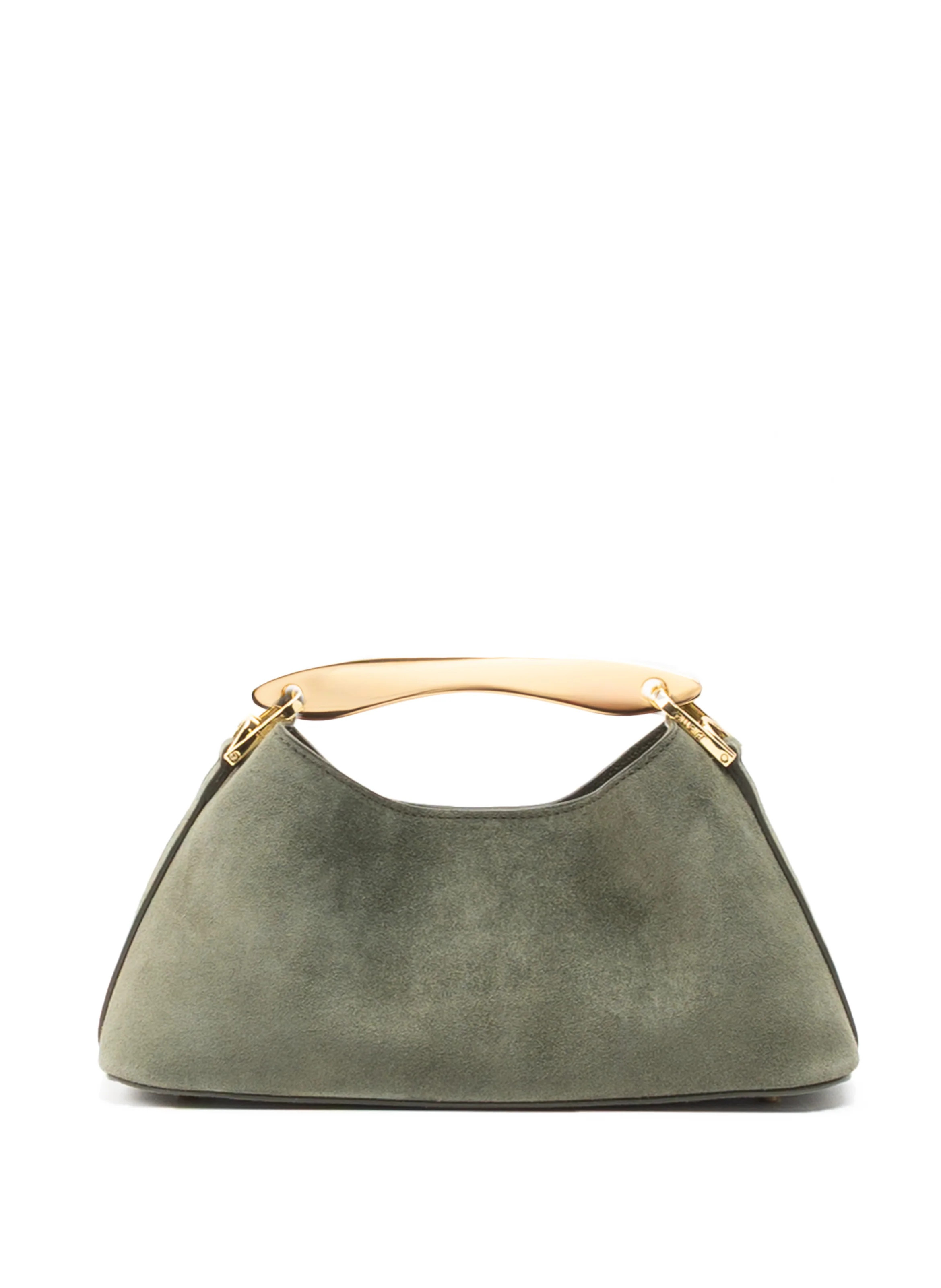 Mini Boomerang Suede Khaki - Micro Bags for Women - Elleme | Elleme