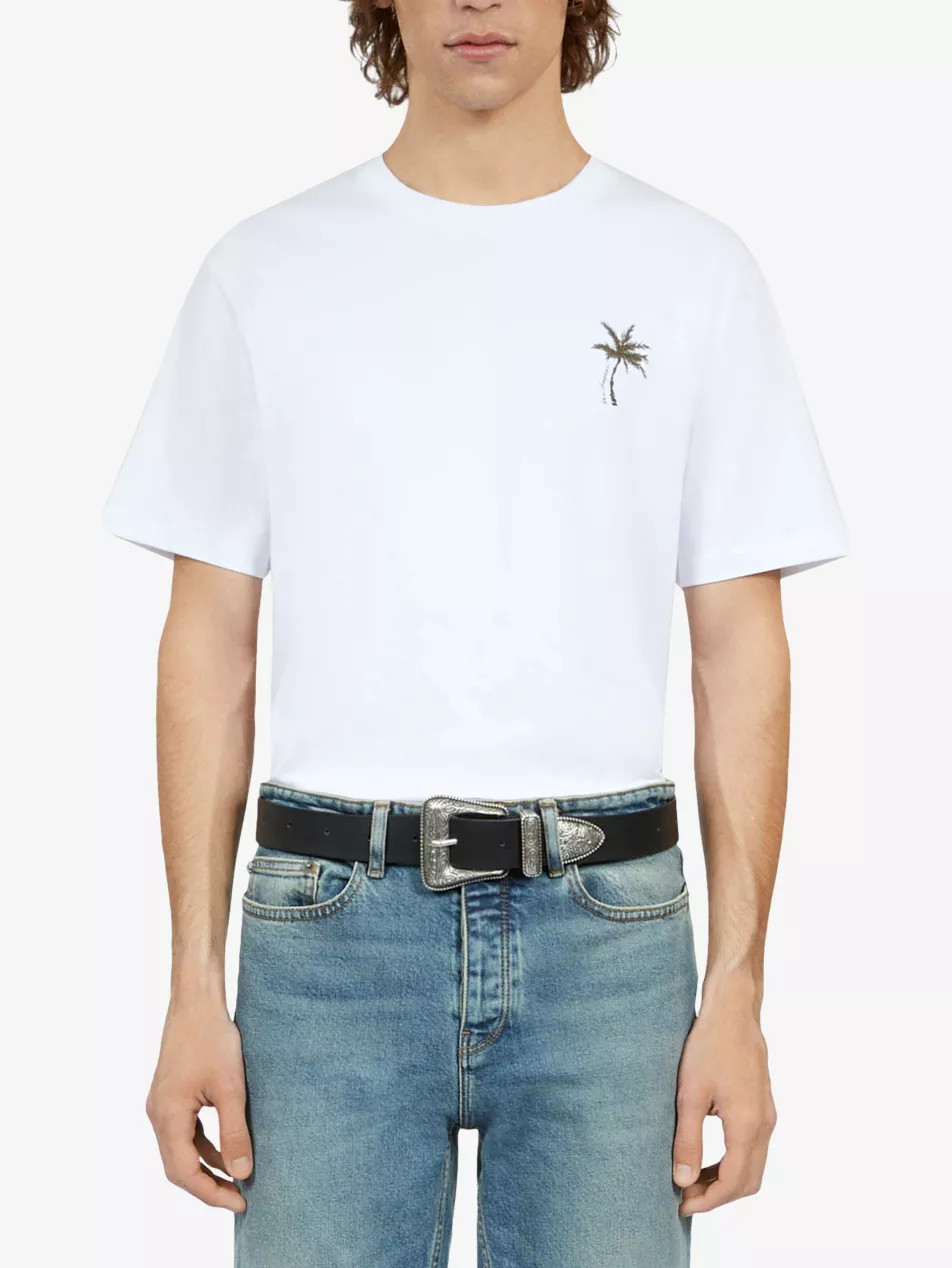 Wide leather belt | Selfridges