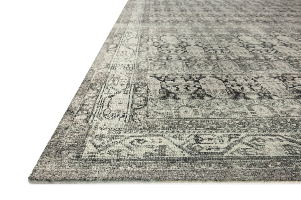 Wimberly WYM-04 Granite/Cream Hand-Tufted Printed Area Rug | Rugs Direct