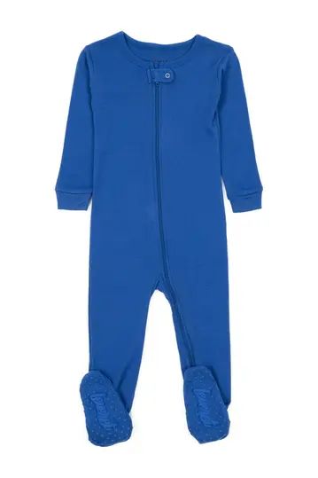 Solid Blue Footed Pajamas | Nordstrom Rack