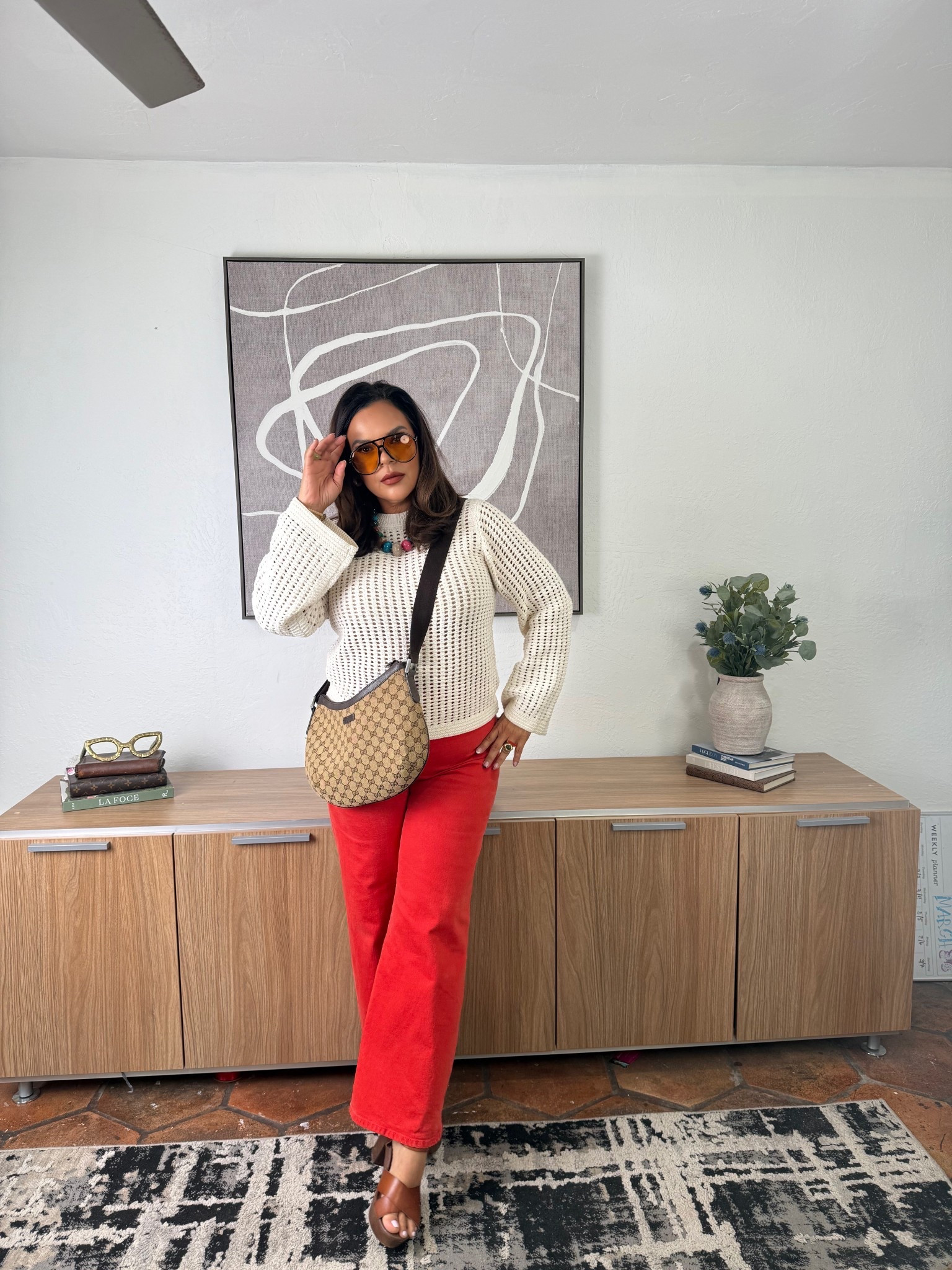 This open knit sweater from Walmart is giving designer vibes. I love the look for less! 

#bohochic #walmartstyle #lookforless

#LTKBeauty #LTKootd #LTKMidsize