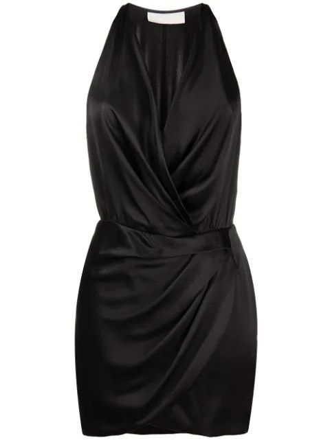 Michelle Mason Vestido Frente Única De Seda - Farfetch | Farfetch Global
