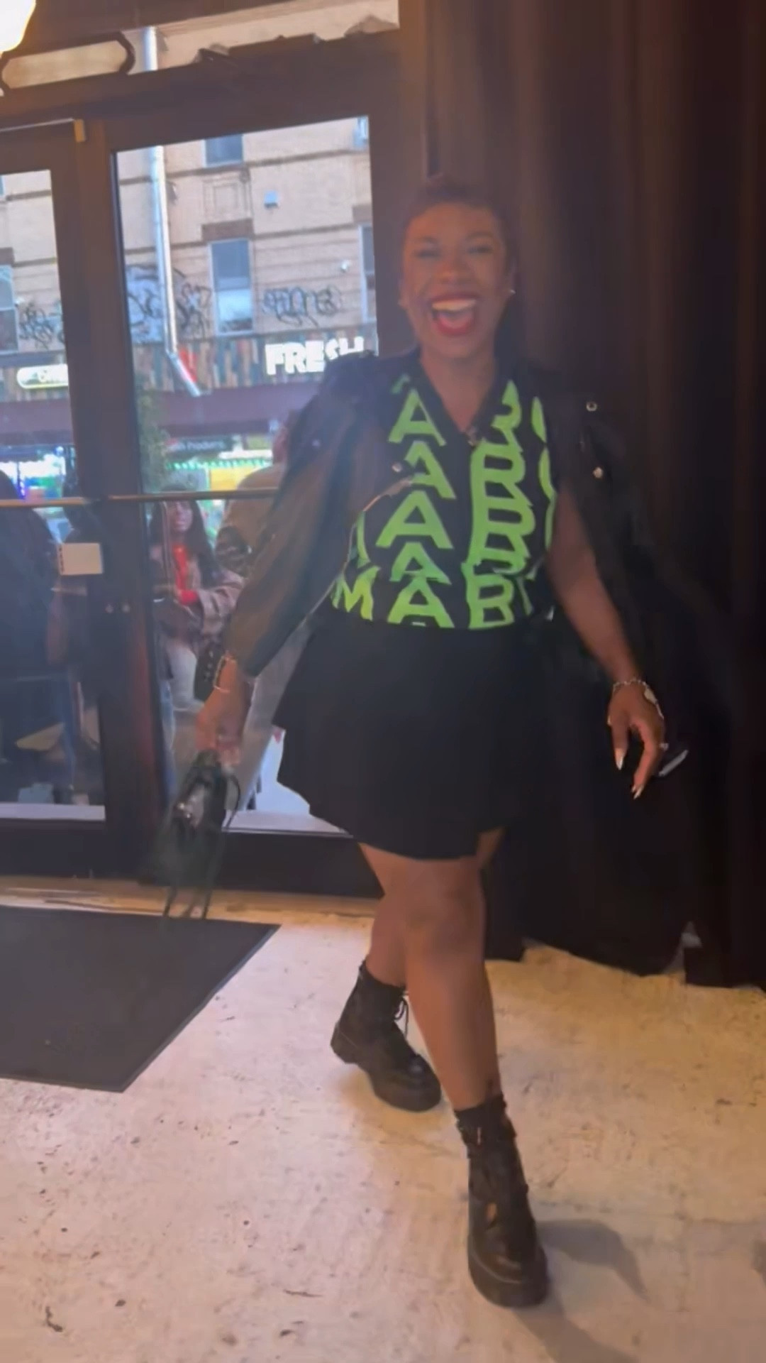 Found this adorable sweater at a sample sale and decided to pair it with a pleated mini and my Doc Martens for the commute! I tagged some similar options here  

#LTKSeasonal