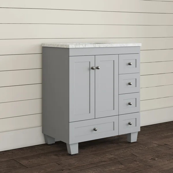 Talbotton 30" Free-standing Single Bathroom Vanity Set | Wayfair North America