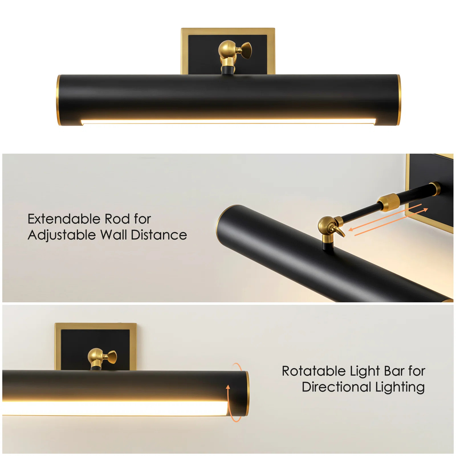 15.74'' Dimmable Led Wall Mounted Picture Light | Birch Lane