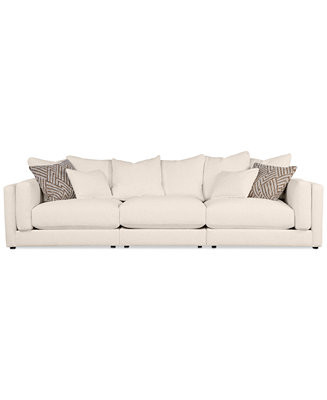 FurnitureBarlien 3-Pc. Fabric Sectional, Created for Macy's | Macy's