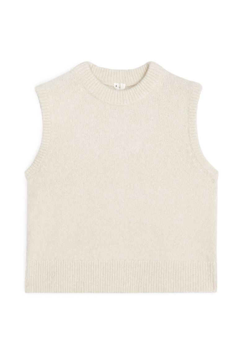 Knitted Alpaca Yak Vest | H&M (UK, MY, IN, SG, PH, TW, HK)