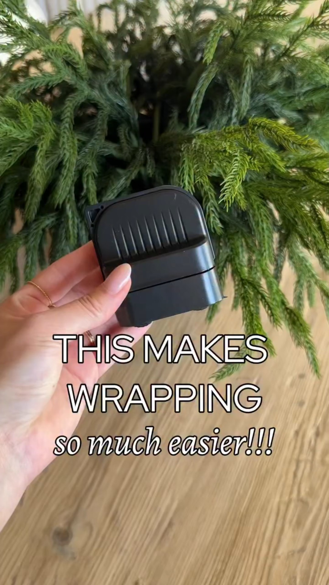 🎄 genius Amazon find that will save you so much time wrapping this year!! 

#wrappingpresents #amazongeniusfinds #amazonchristmas 

#LTKSeasonal #LTKFindsUnder50 #LTKHome