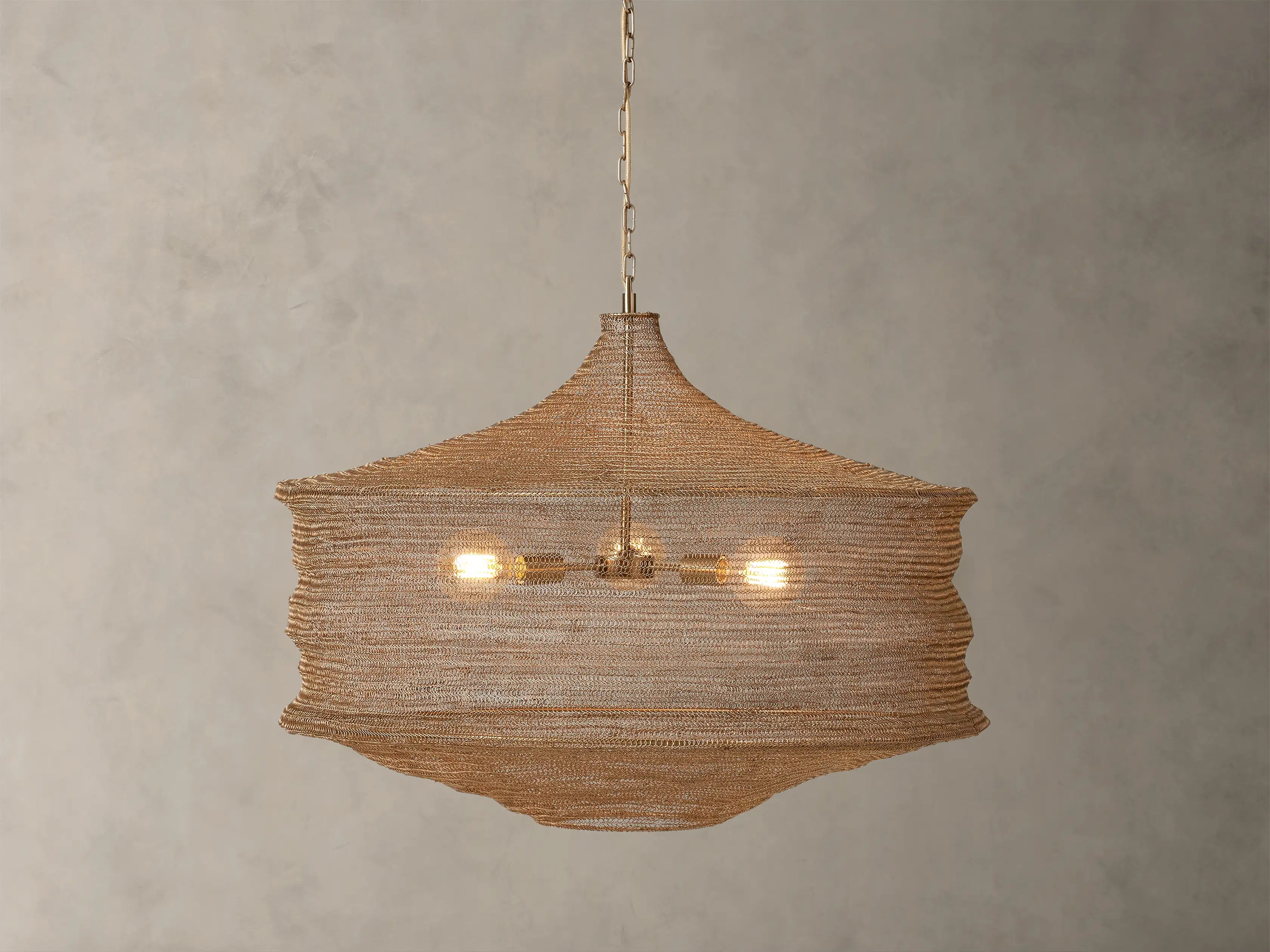 Mirza Cylinder Chandelier | Arhaus