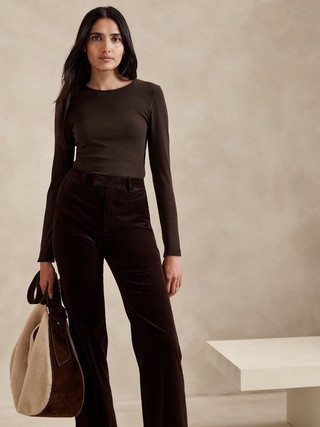 Ribbed Crew-Neck T-Shirt | Banana Republic (US)