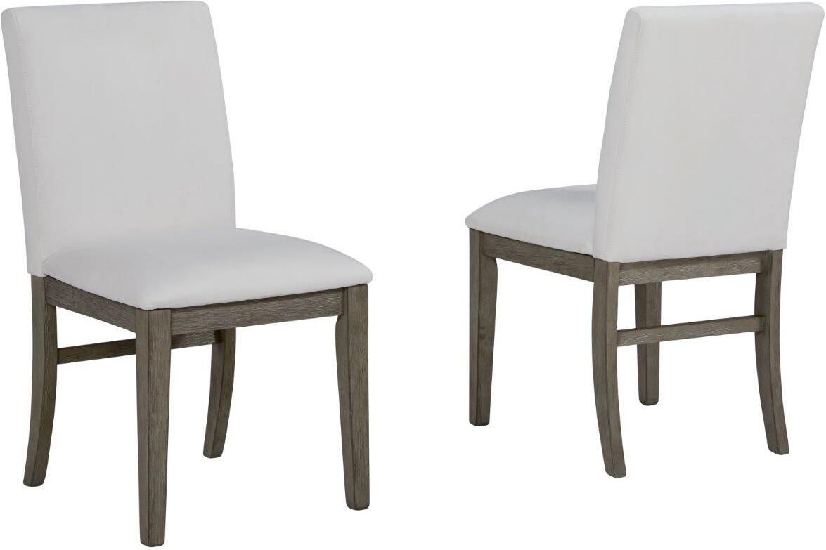 Anibecca Off White Upholstered Side Chair Set Of 2 | 1stopbedrooms