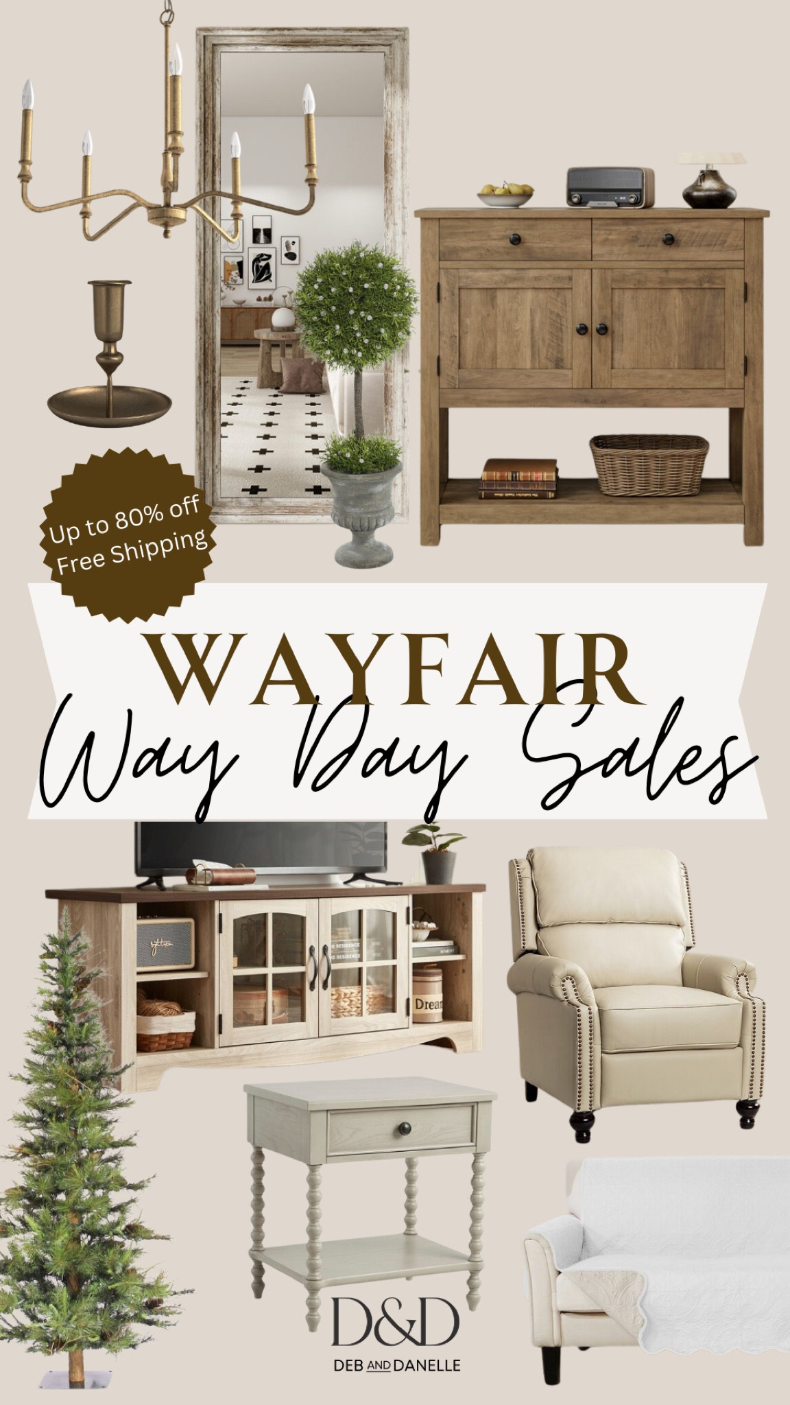 Wayfair’s annual Way Day sales event is here and you can shop all deals up to 80% off with free shipping on your entire purchase! Here are the home decor and furniture finds from the sale that caught our eye.  @wayfair #wayfair #wayfairpartner 

#LTKSaleAlert #LTKSeasonal #LTKHome